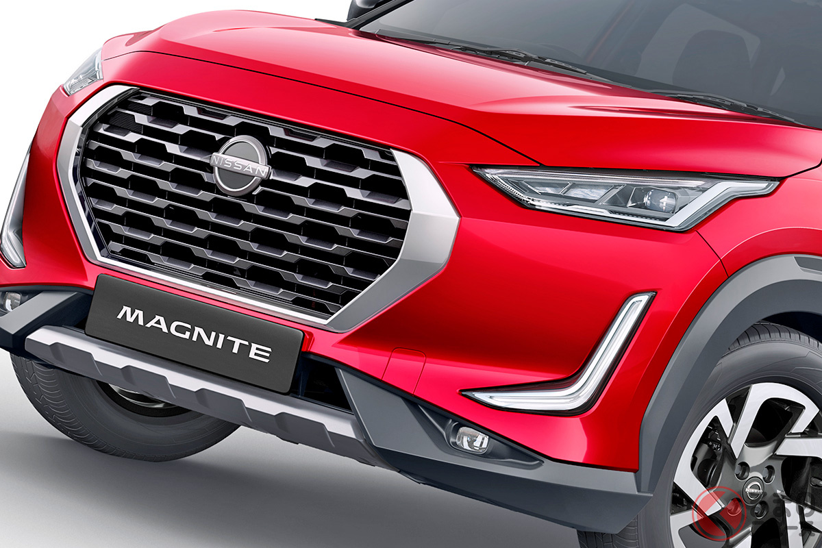 「なぜ日本で売ってないの!?」 日本未発売の日産「MAGNITE(マグナイト)」は、インドで生産される全長4m弱のコンパクトSUVです