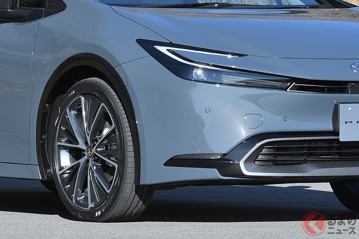 新型「プリウス」はホイールもスポーティ!?