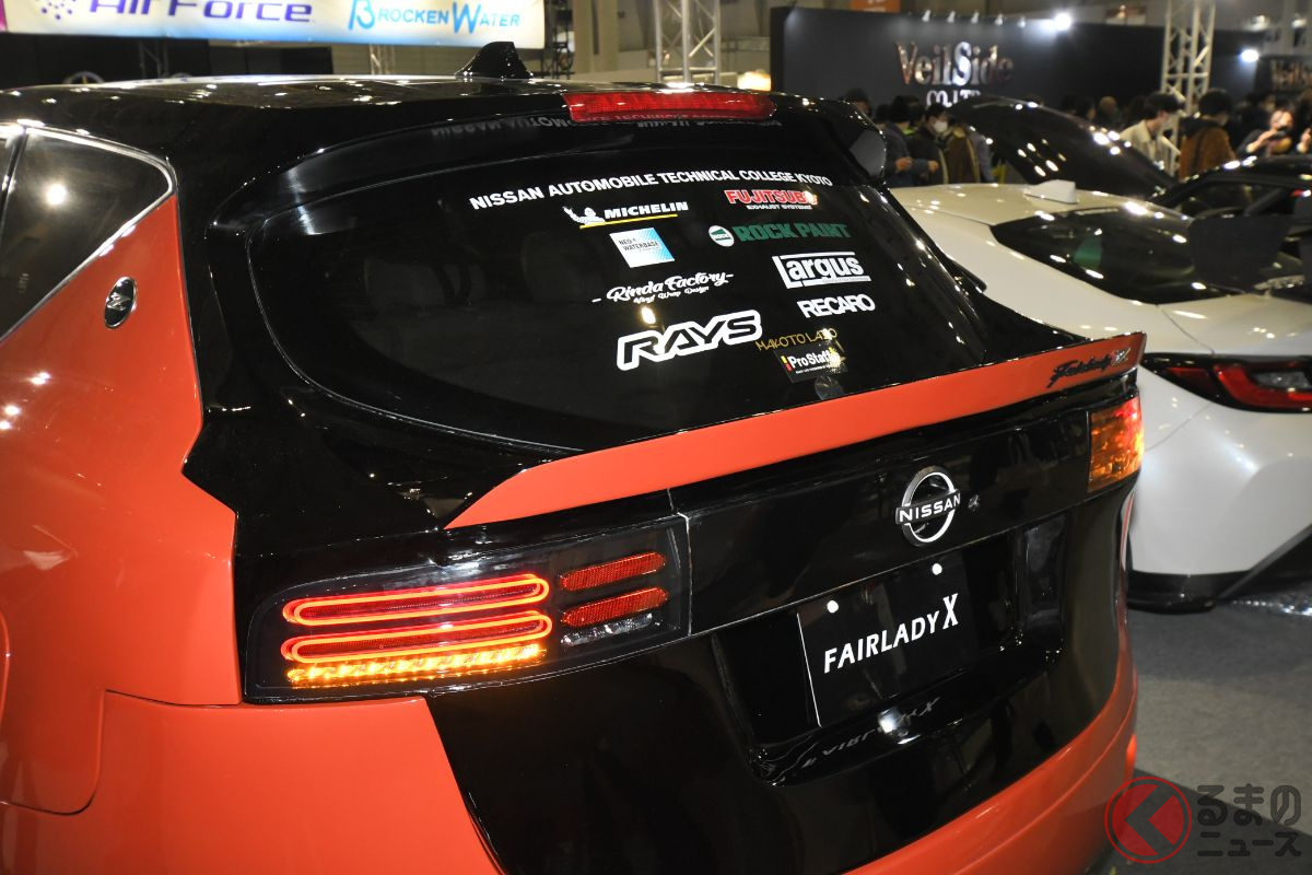 日産京都校の学生が手掛けた「フェアレディX」には大きな反響が集まった!