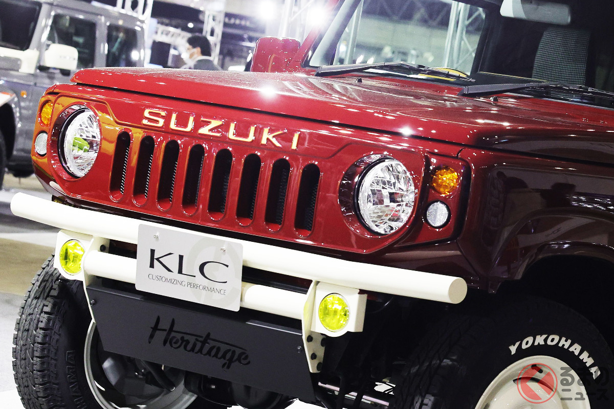 こりゃイイね! ネオクラカスタムが多かった東京オートサロン2023のジムニー(写真:山岡和正)
