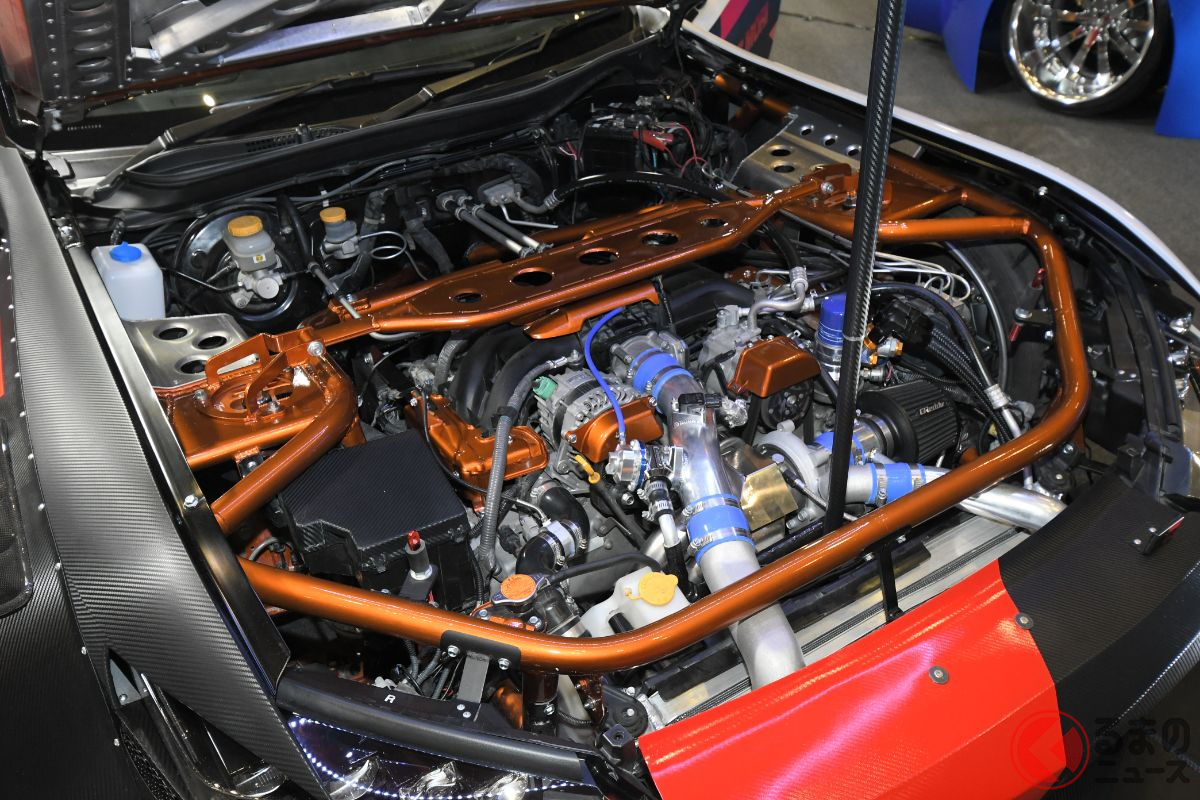 エンジンルームもこだわりました! 学生が手掛けた86ベースの「NATS GR STANCE」の中身がすごかった!