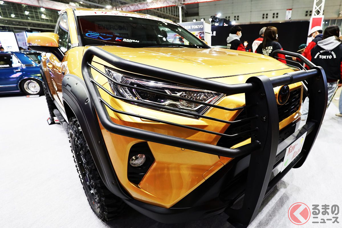 トヨタ東京自動車大学校がRAV4の屋根を切った!? ピックアップ化した「RAV-road」がすごかった!