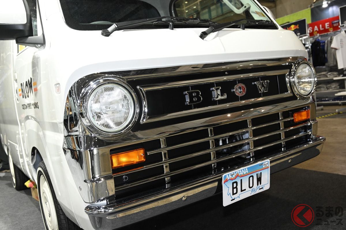レトロ顔の軽トラ!? Blowの「ファニーライダー」が凄そう!