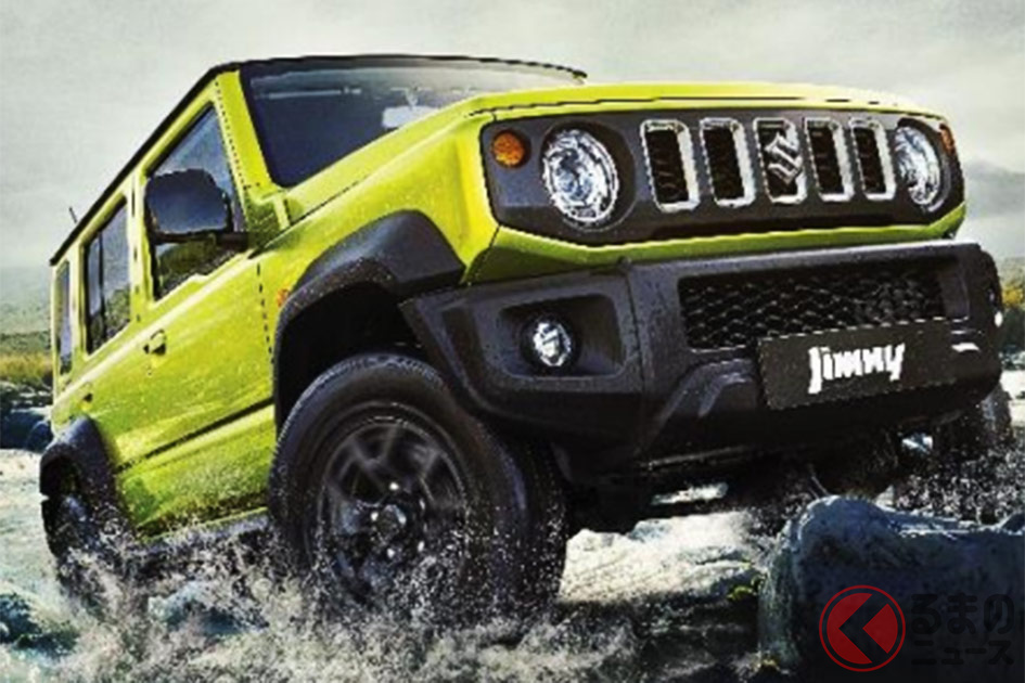 インドで世界初公開された新型「ジムニー5ドア」の日本導入時期はいつ?
