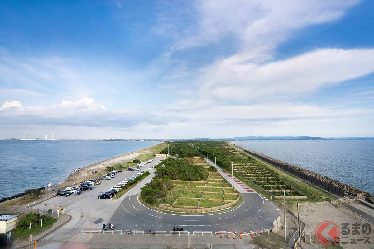 千葉県富津市の富津岬(画像:写真AC)