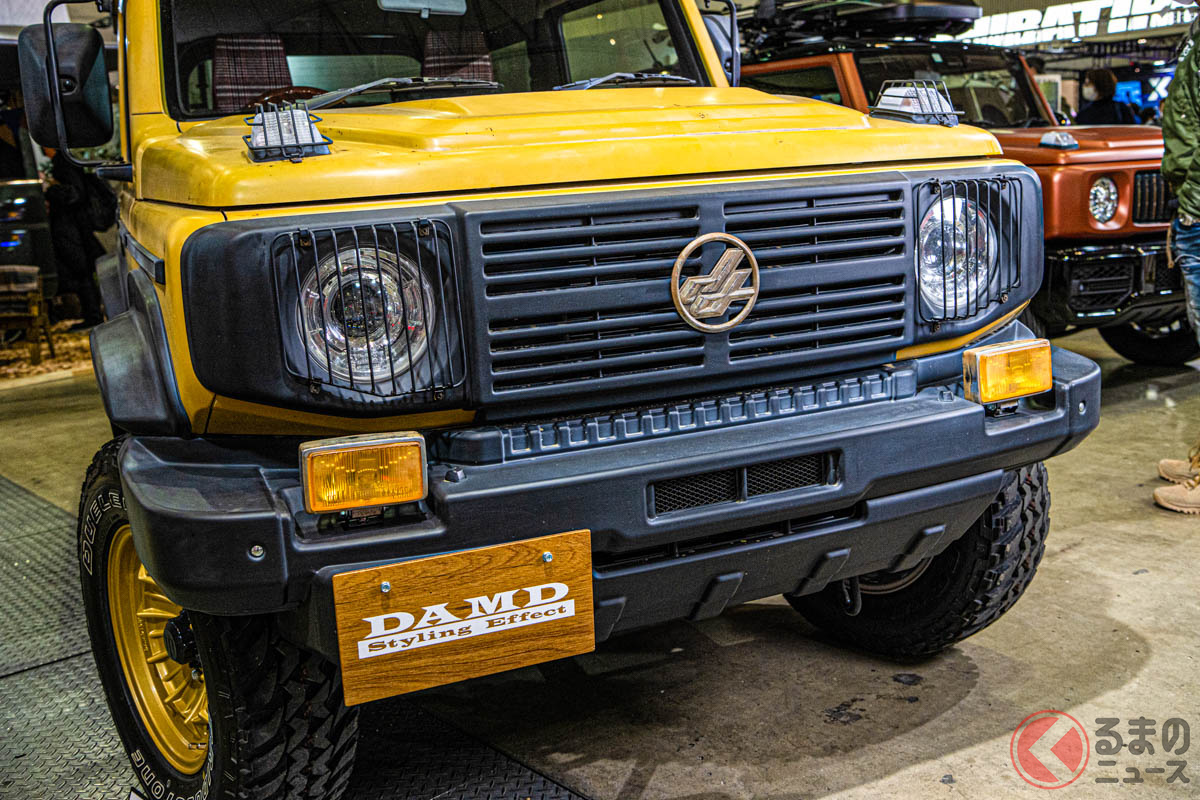 オートサロン2023で展示されたDAMDの新作ボディキット「little G. TRADITIONAL (リトル・ジー トラディショナル)」