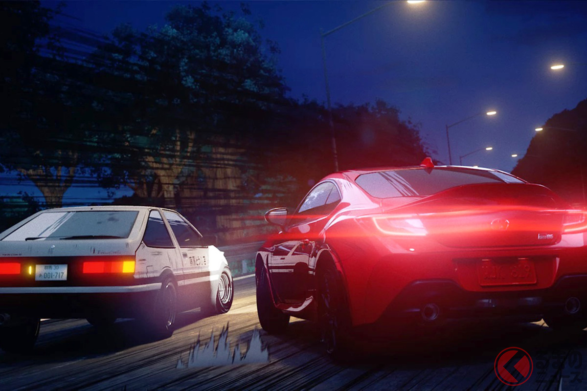 頭文字dの新章か 真夜中の峠を Ae86 Gr86 が激アツバトル 意外な2人がツインドリフトする動画を米で公開 くるまのニュース 頭文字dの新章か 真夜中の峠を Ae86 Gr86 が激アツバトル 意外な2人がツインドリフトする動画を米で公開 くるまのニュース