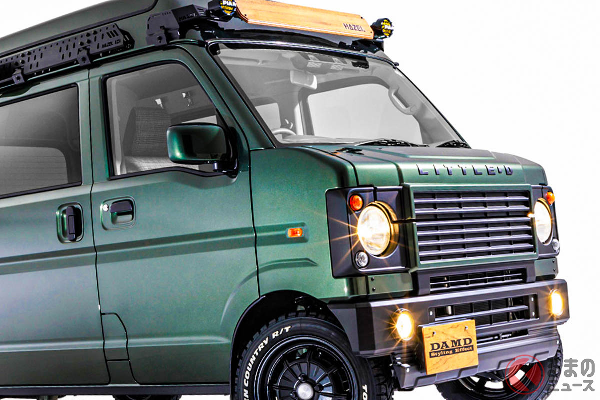 ロンブー「田村淳」の愛車でもあるDAMD「EVERY little D. HAZEL edition」