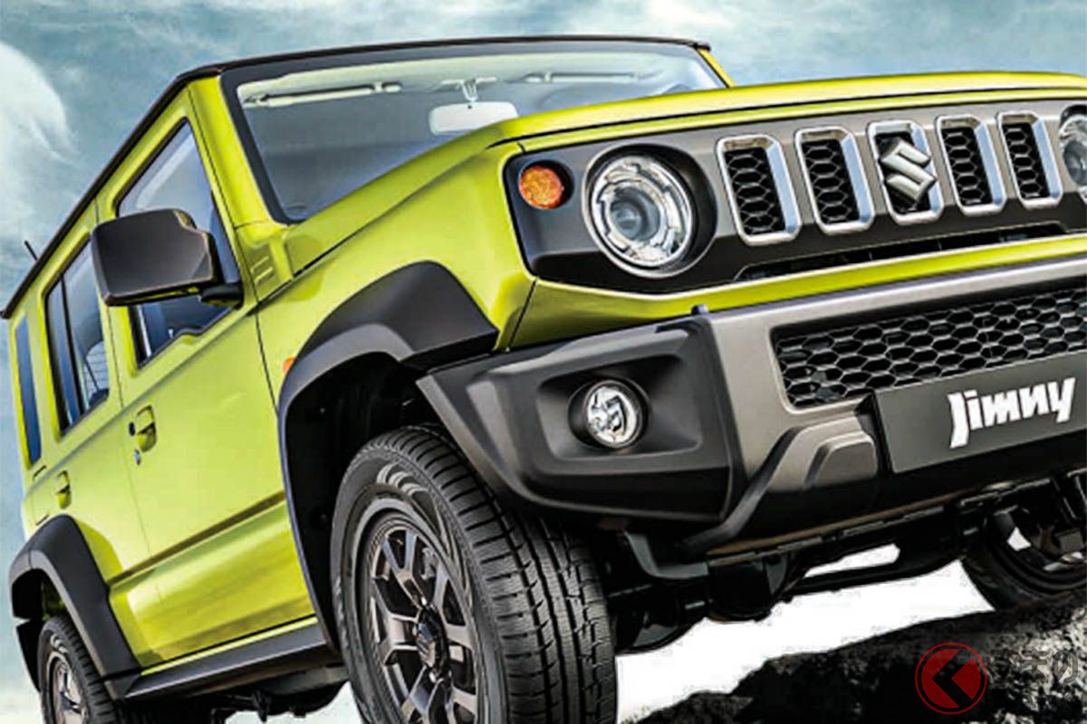 ついに発表されたスズキ新型「ジムニー5ドア」