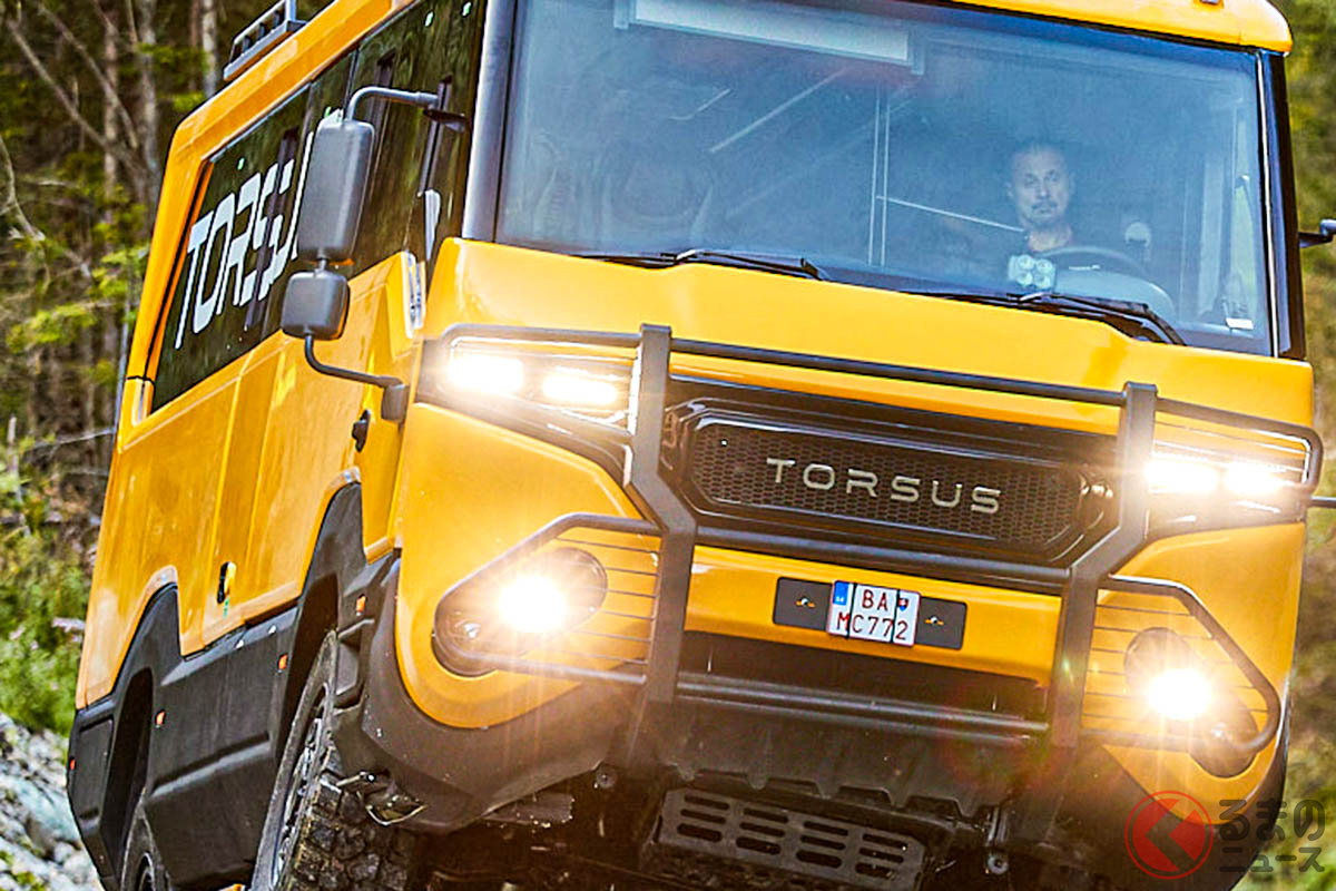 35人乗りの最強オフロードマシン! トルサス「プラエトリアン」