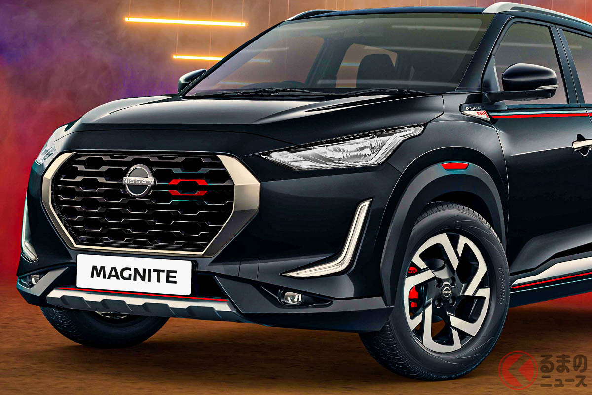 赤アクセントがカッコイイ! 日産「マグナイト Red Edition」