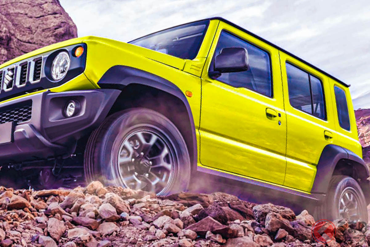 待望のスズキ新型「ジムニー5ドア」日本導入は未発表