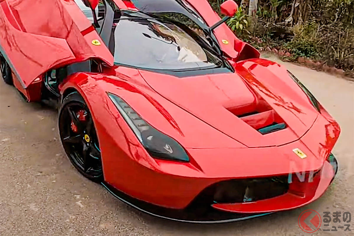 Vu Van Nam氏が自作した「DIYラ・フェラーリ」