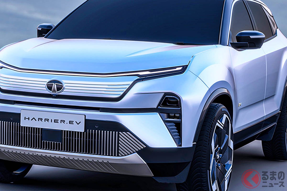 タタ「ハリアー」のEVモデル新型「ハリアーEV」