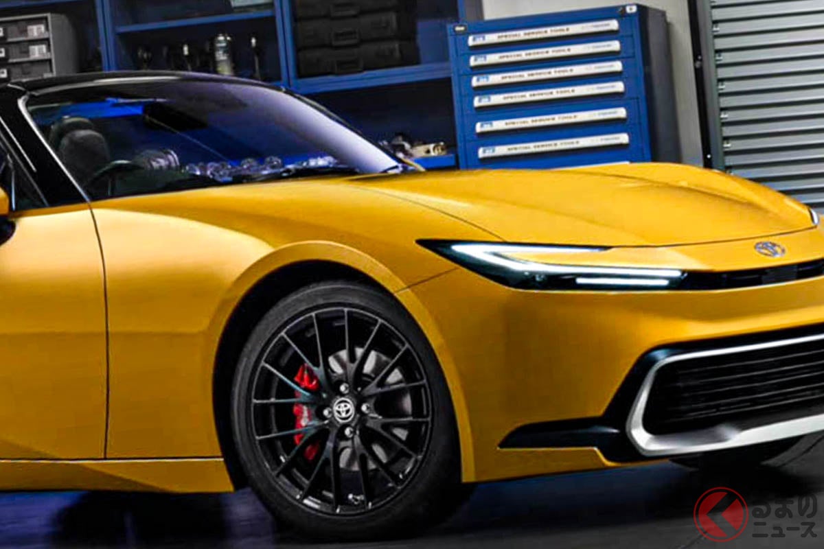 トヨタ新型「プリウス」を2シーターオープンカー化したレンダリング(Photo:Theo throttle)