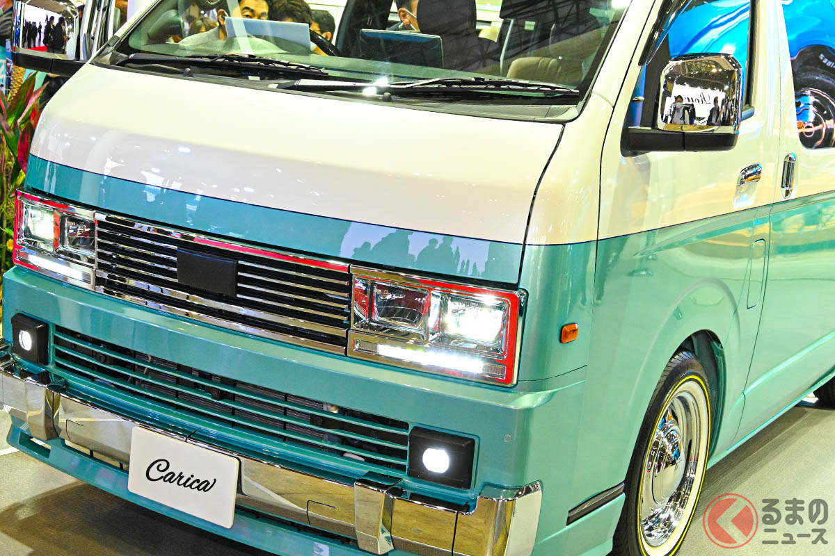 こんなオシャなハイエース見たこと無い! アルパインニューズ新型「Carica(カリカ)」