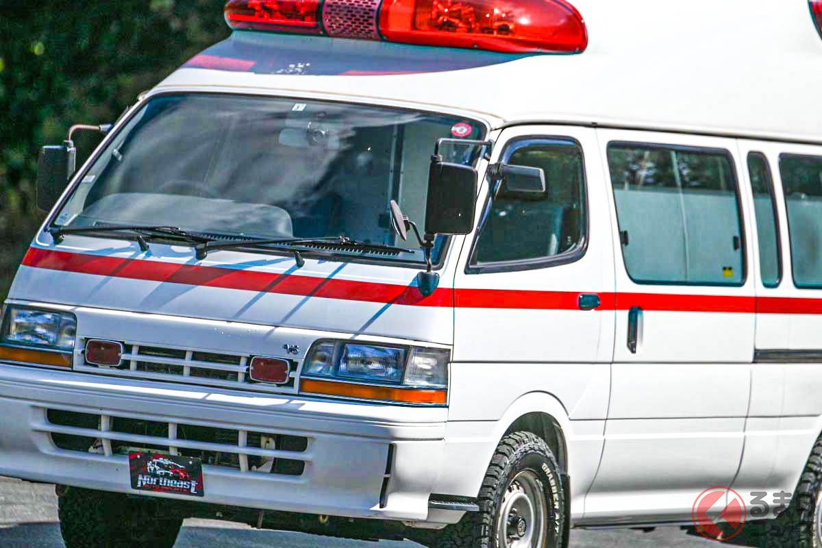 米オークションで落札されたトヨタ「ハイメディック」(Photo:Cars and Bids)