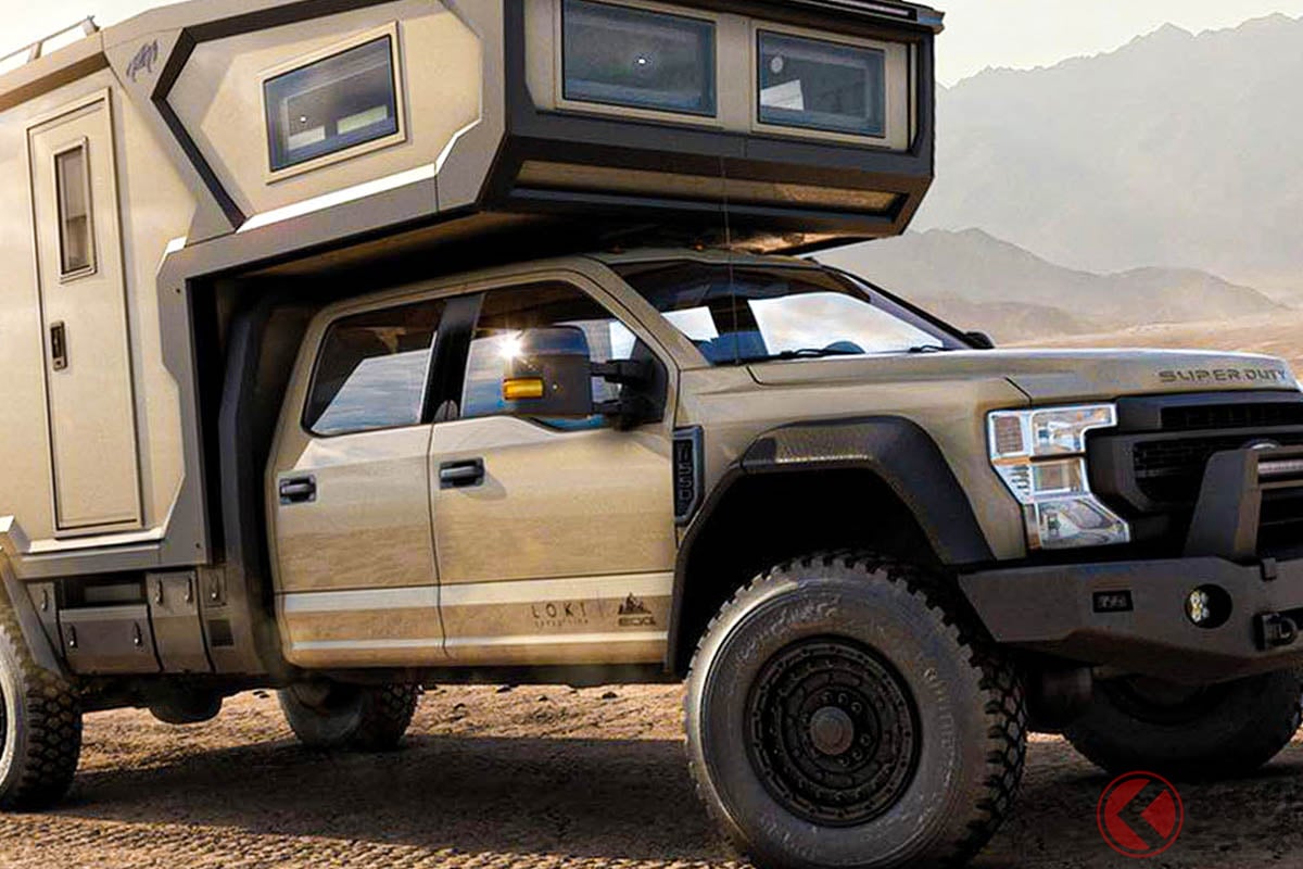 ロキ新型「Falcon Xシリーズ」を搭載したフォード「F-550」