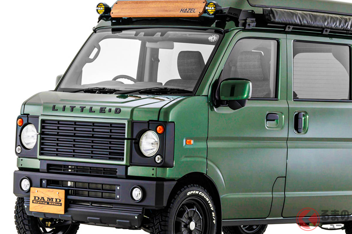 ロンブー「田村淳」の愛車でもあるDAMD「EVERY little D. HAZEL edition」