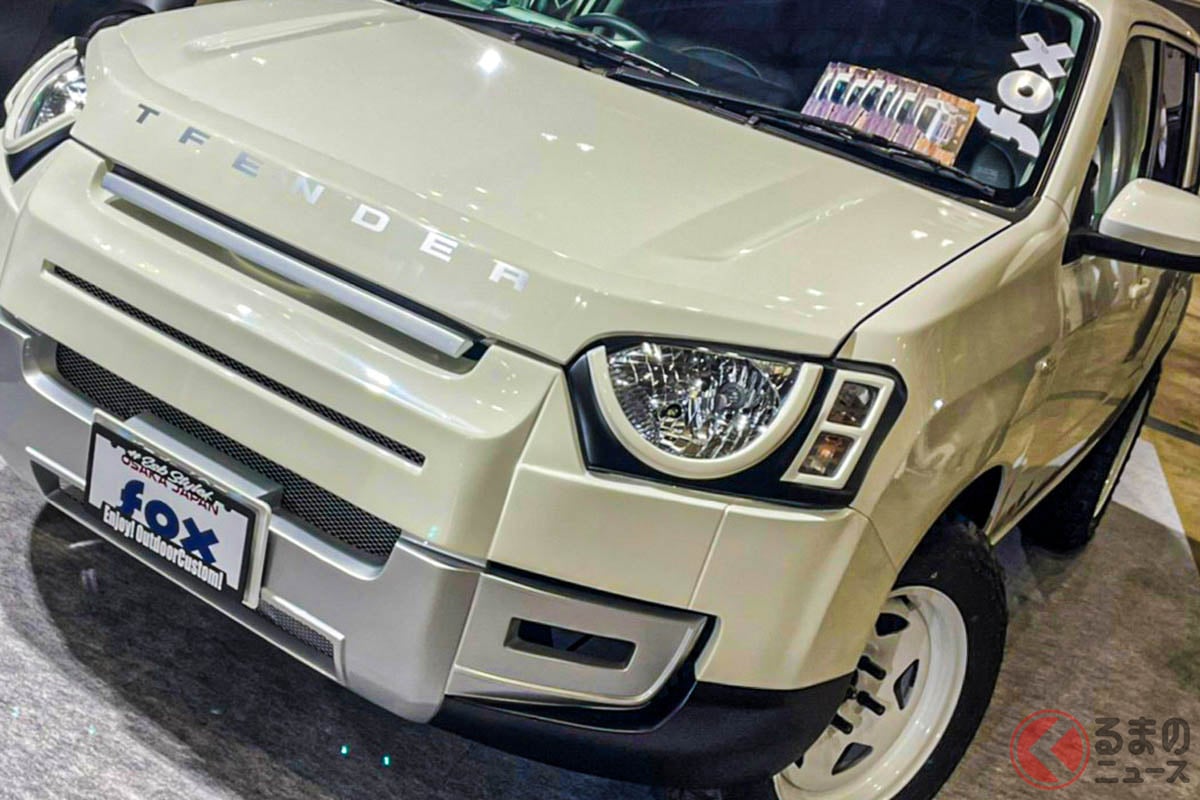 これがトヨタ「プロボックス」!? イーエスビーの「T-FENDER CLS FOX」