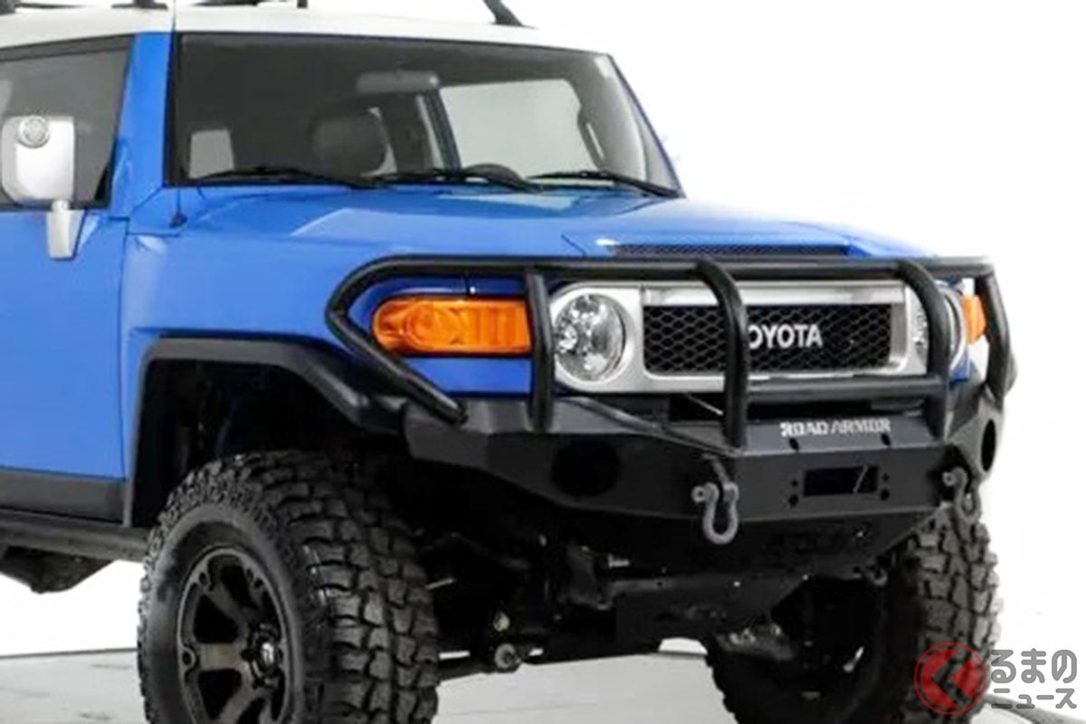 800万円超えのトヨタ Fjクルーザー ゴツ顔カスタム仕様がイケてる リフトアップ仕様が米で販売されていた くるまのニュース 800万円超えのトヨタ Fjクルーザー ゴツ顔カスタム仕様がイケてる リフトアップ仕様が米で販売されていた くるまのニュース