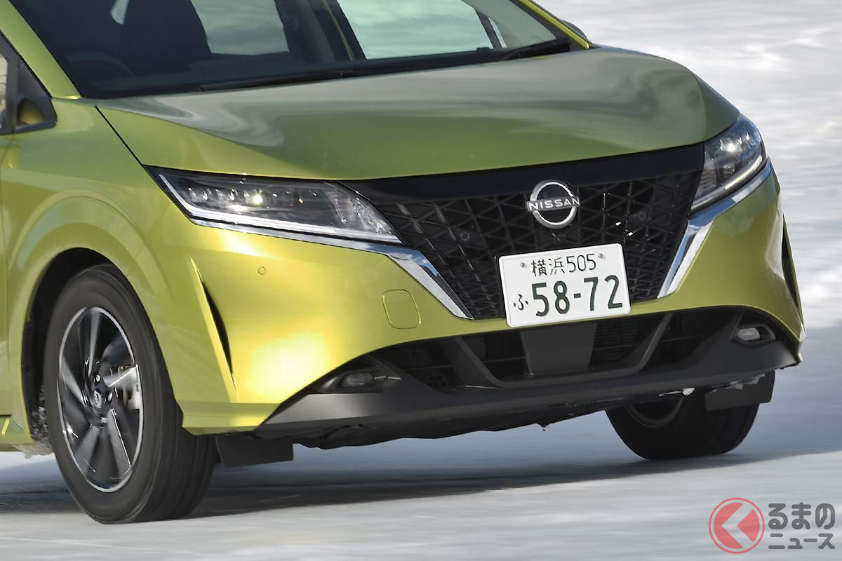 電動四駆を搭載した日産「ノート」