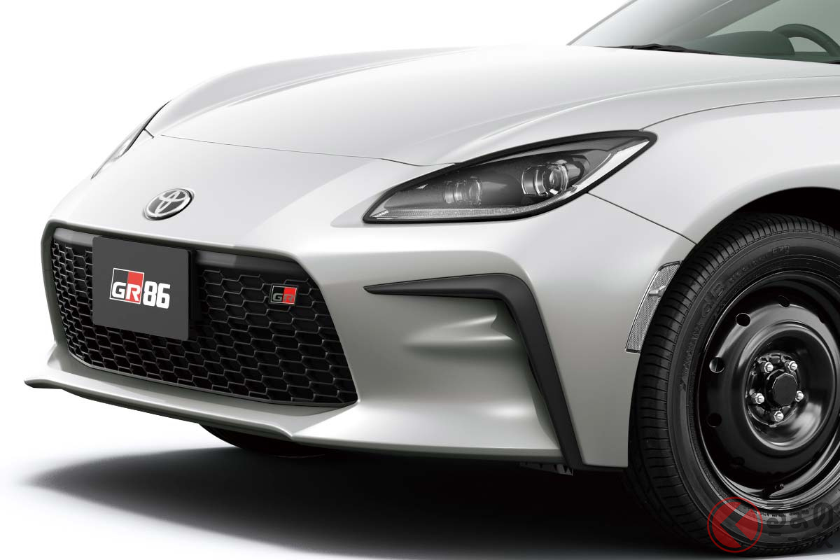 ワンメイクレース参戦車両として登場したトヨタ新型「GR86 カップカーベーシック」