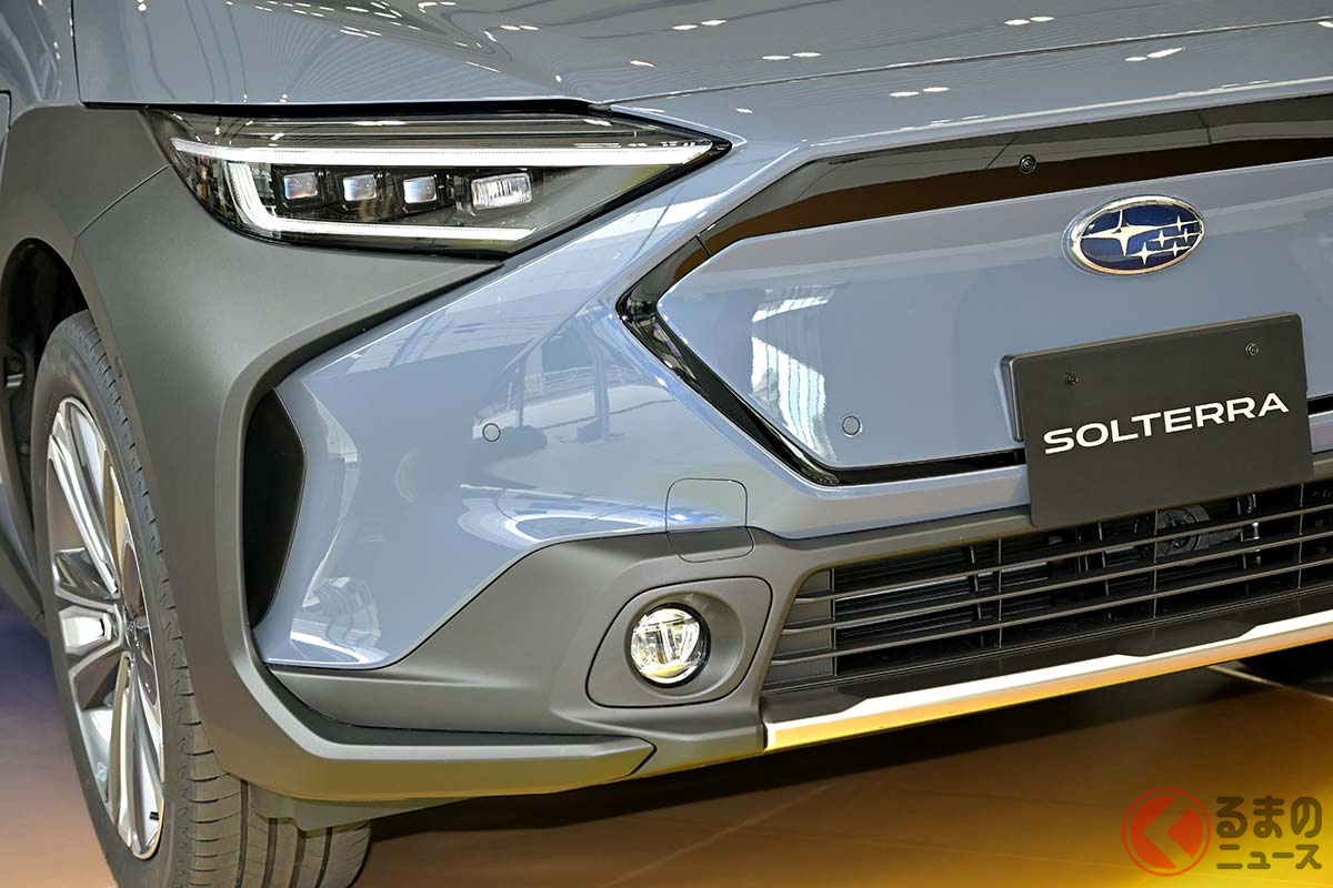 スバル新型「ソルテラ」が東京マラソン2021の先導車として登場！