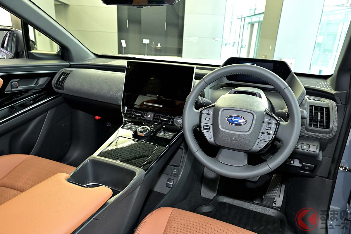 スバル新型「ソルテラ」の内装