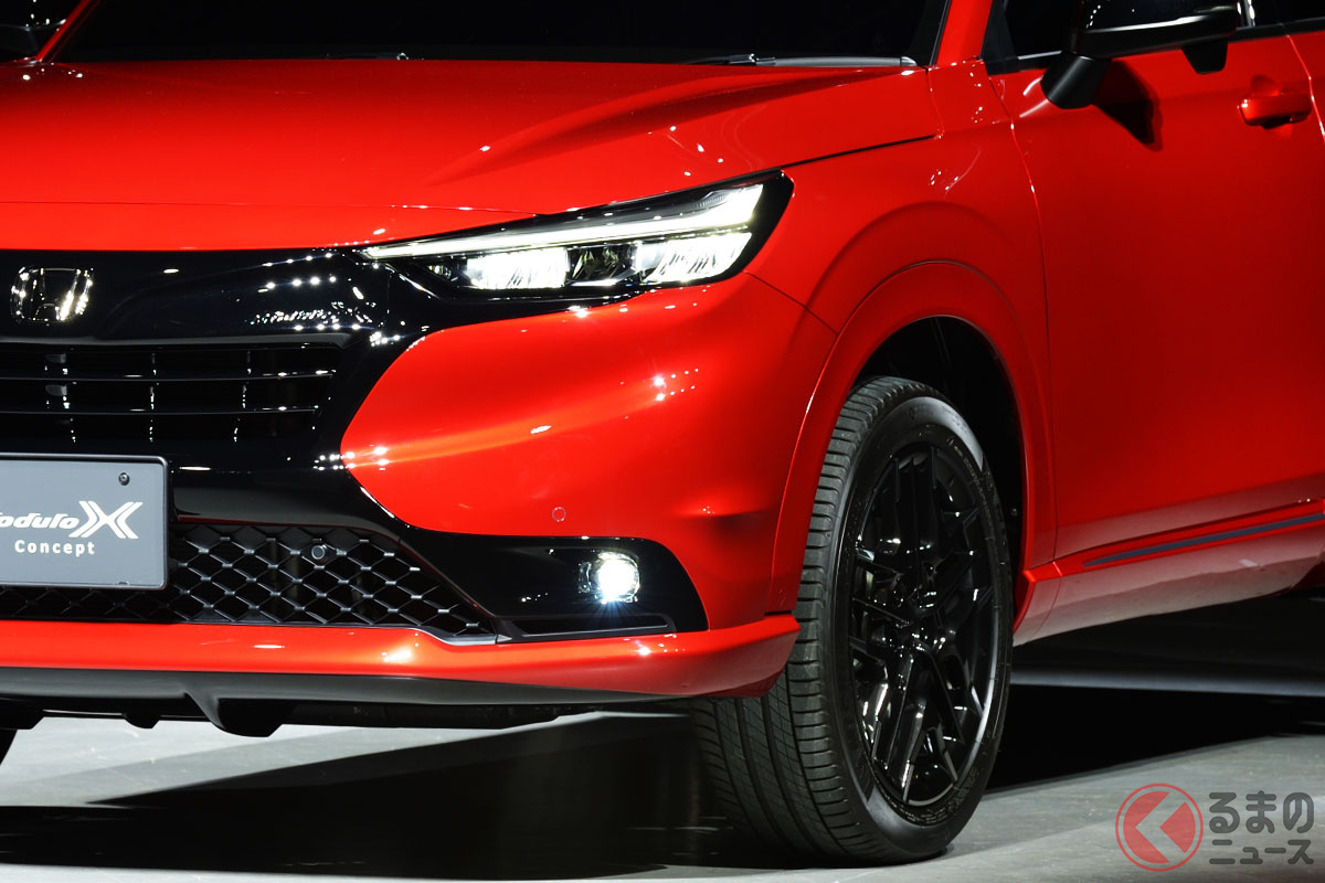 ホンダ新型「ヴェゼル e:HEVモデューロX」(コンセプト)