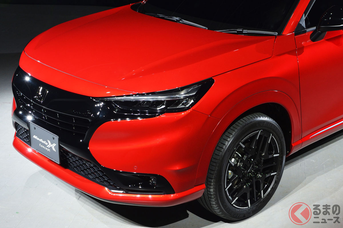 ホンダ新型「ヴェゼル e:HEVモデューロX」(コンセプト)