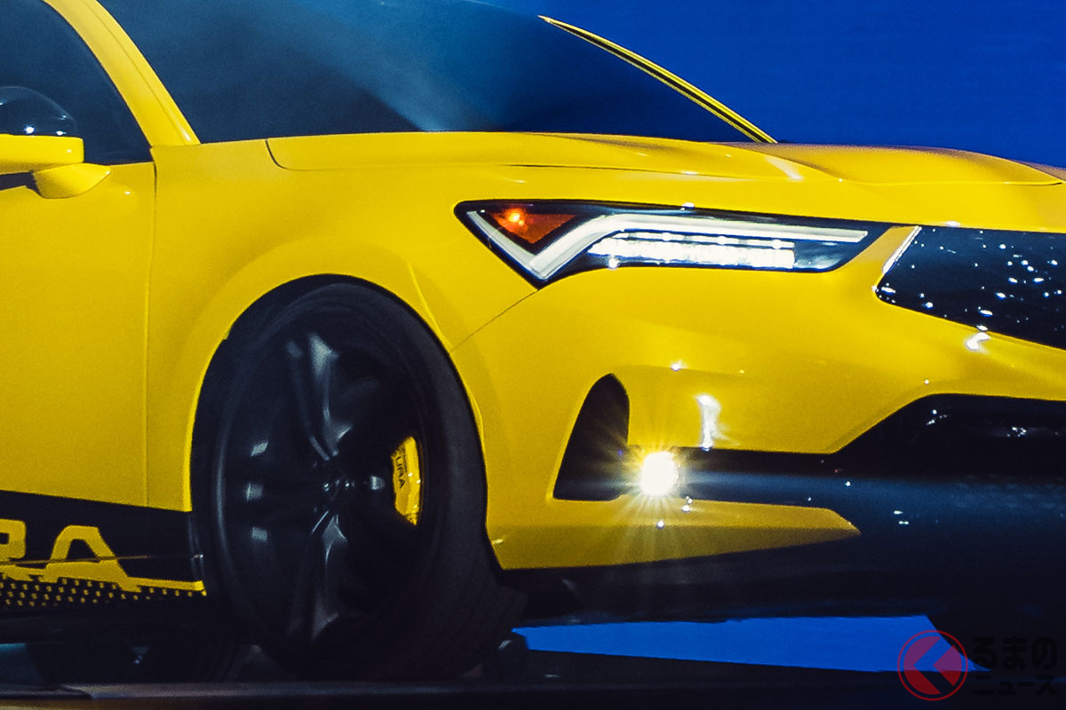 アキュラ新型「インテグラ」(プロトタイプ)