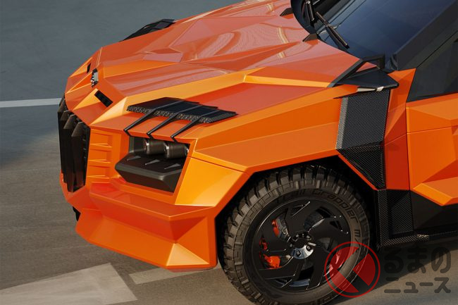 派手さ強烈な トラ 仕様 ゴツすぎ高級suv 新型 プロムブロン ブラックタイガー仕様が個性炸裂でスゴかった くるまのニュース 派手さ強烈な トラ 仕様 ゴツすぎ高級suv 新型 プロムブロン ブラックタイガー仕様が個性炸裂でスゴかった くるまのニュース