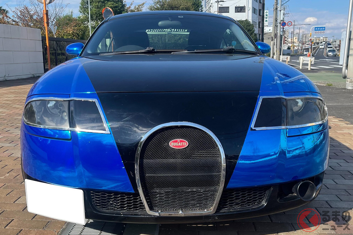 大阪の中古車販売店に存在するヴェイロン風TTはどのような経緯で誕生したのか?(画像提供:制作元の販売店)