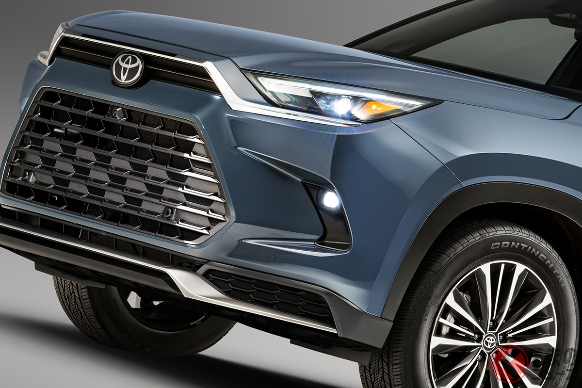 日本でも欲しい! 米国で2月8日(現地時間)に世界初公開されたトヨタ新型「グランドハイランダー」