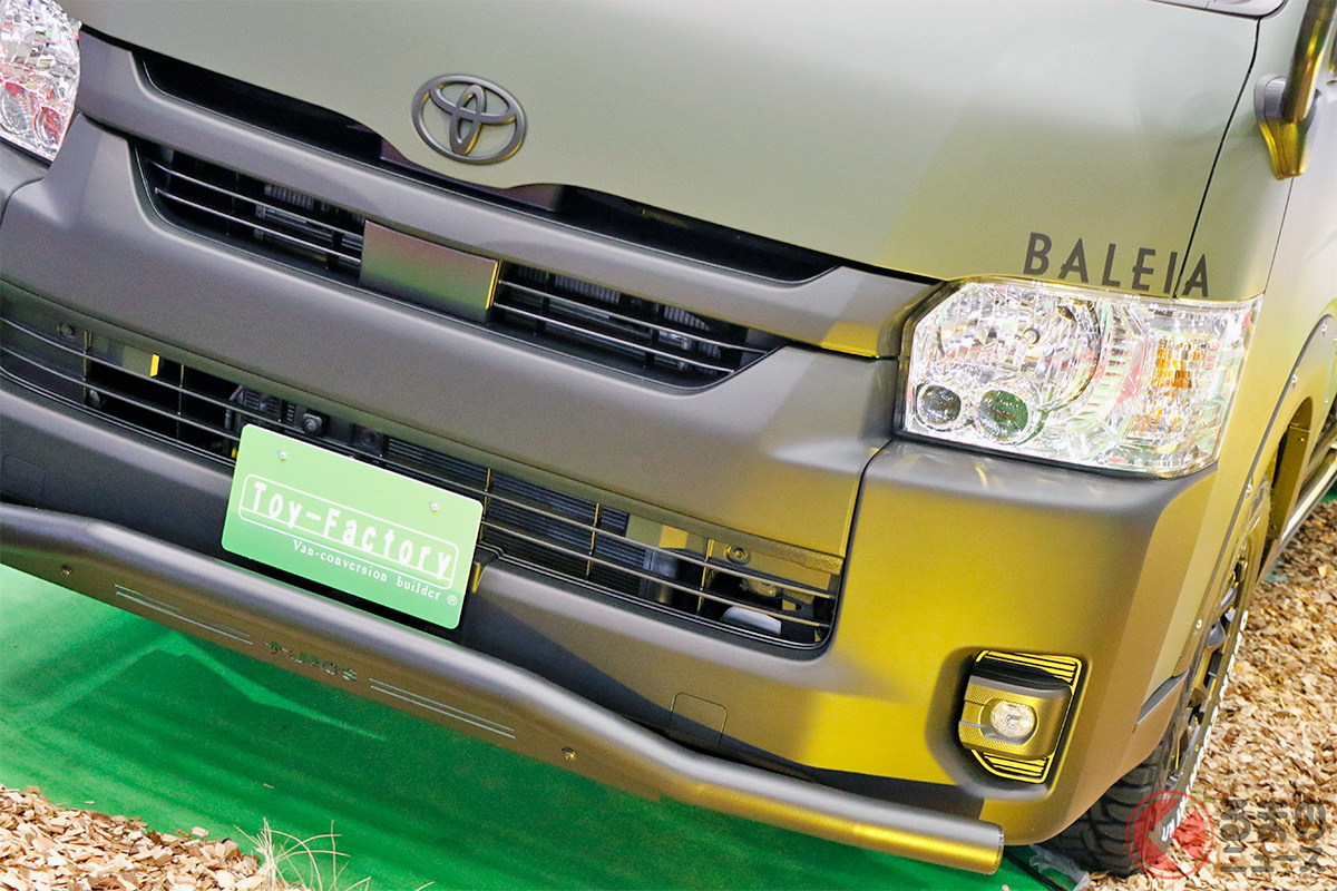 マットカラーが「オシャ!」 トヨタ「ハイエース」キャンピングカー「BALEIA(バレイア)“小山”バージョン」
