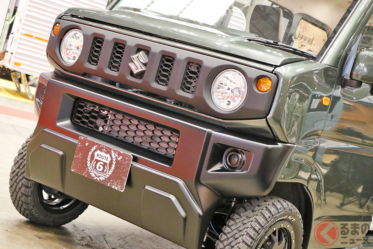 お前、ジムニーじゃないのか!? 「ジムリイ」フェイスにカスタマイズされた軽キャンパー「Warmth LIGHT(ウォームスライト)」