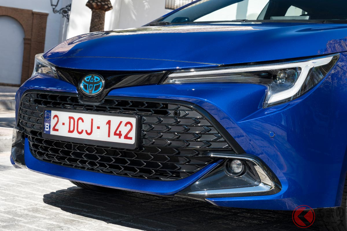 デザイン変更を受けたトヨタ「カローラ」