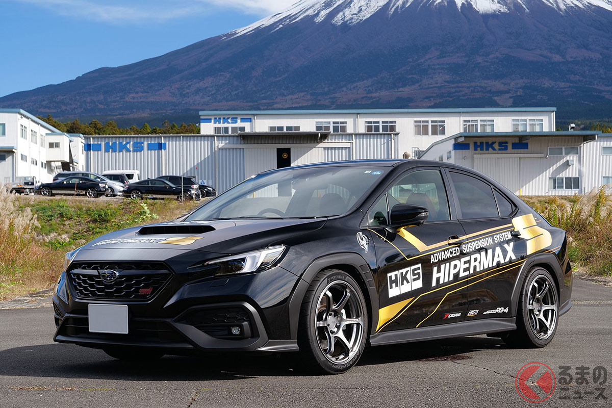 スバルWRX S4(VBH)専用車高調「ハイパーマックスS」は2023年2月20日発売