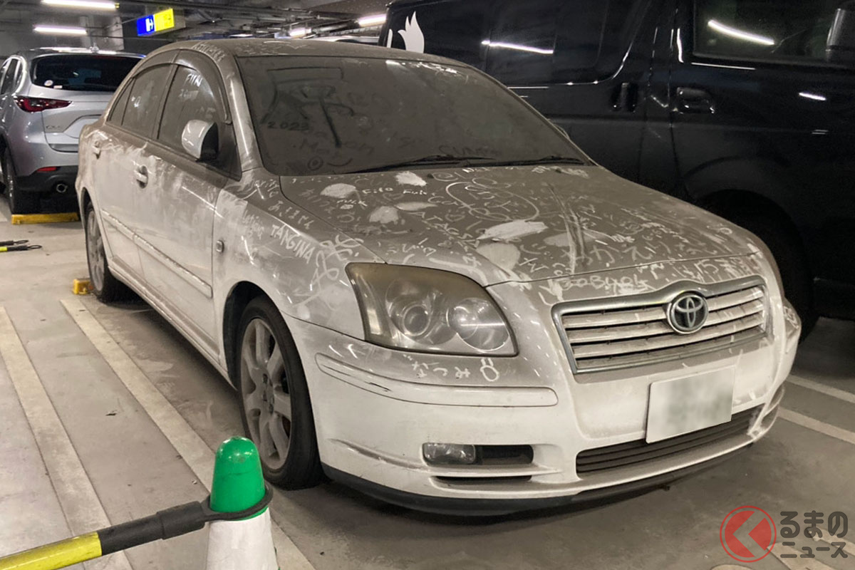 羽田空港にもかつて放置車両が多数あった(撮影:加藤博人)