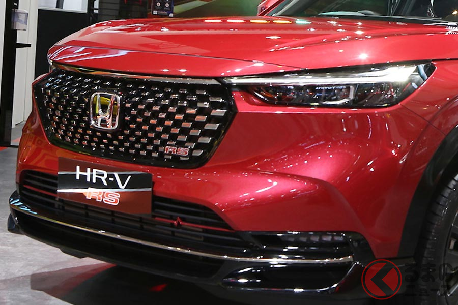 インドネシアで初公開されたホンダ新型「HR-V RS モノクロームシリーズ」