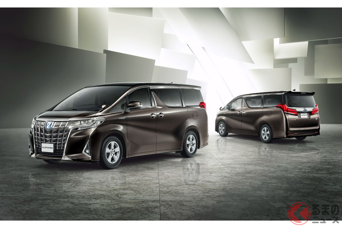 Toyota's popular luxury minivan the Alphard is rumored to be getting a ...
