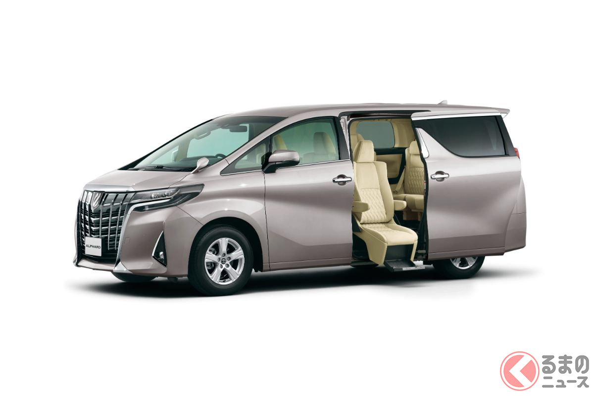 Toyota's popular luxury minivan the Alphard is rumored to be getting a ...