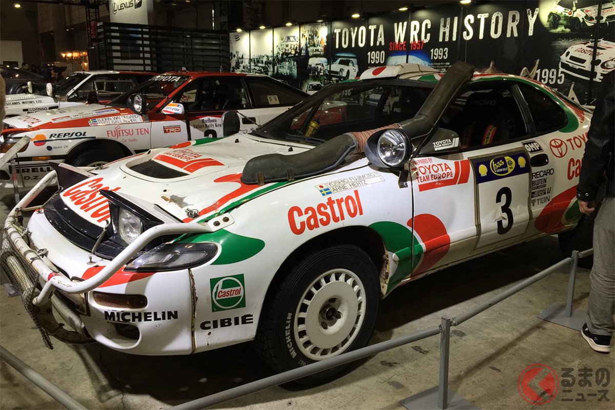 藤本氏の熱い想いを注ぎ込んだ1995年のサファリラリー優勝車(撮影:加藤博人)