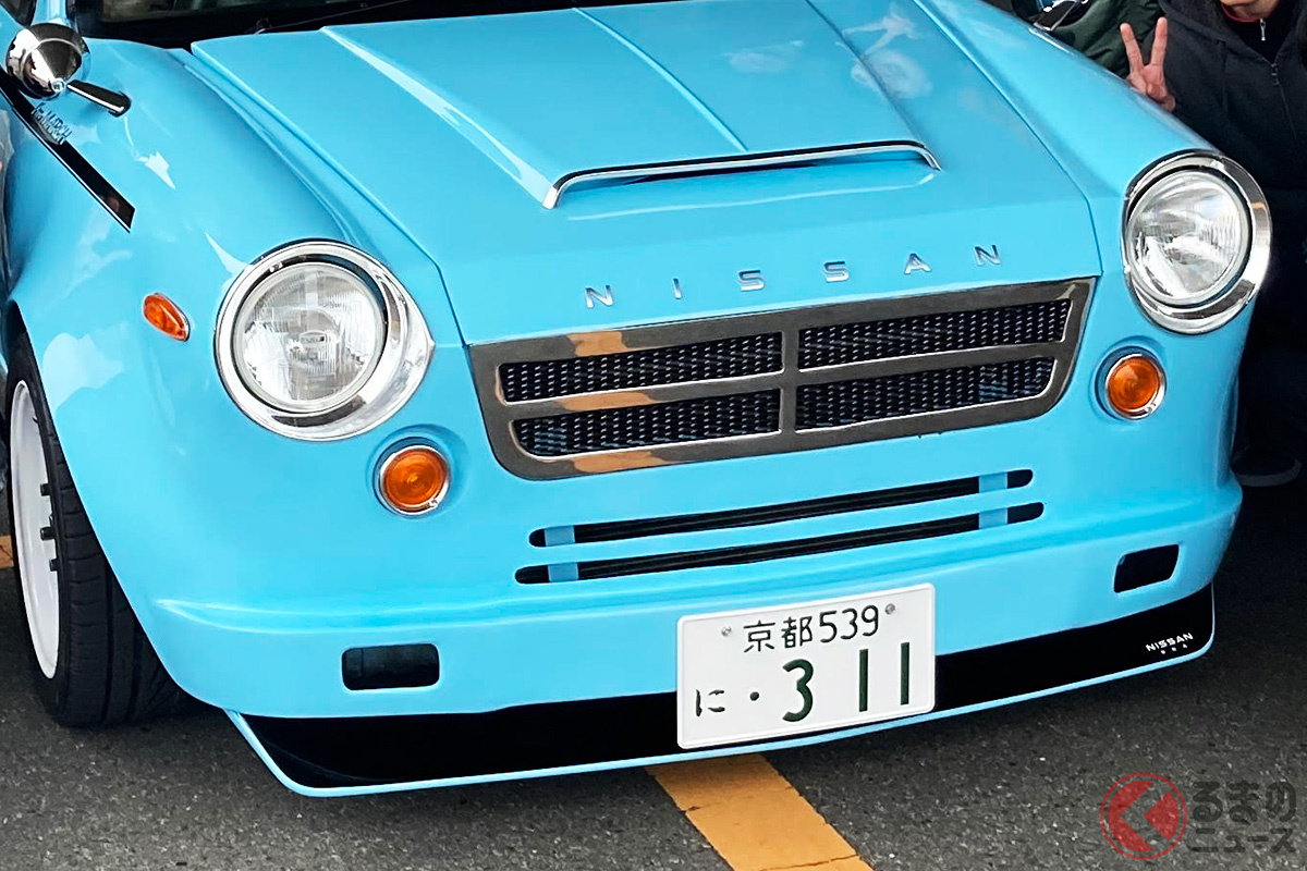 ついにナンバー取得! 「ダットサン・フェアレディ」が復活? 日産校が製作したモデルが凄かった!(画像提供:日産京都自動車大学校)