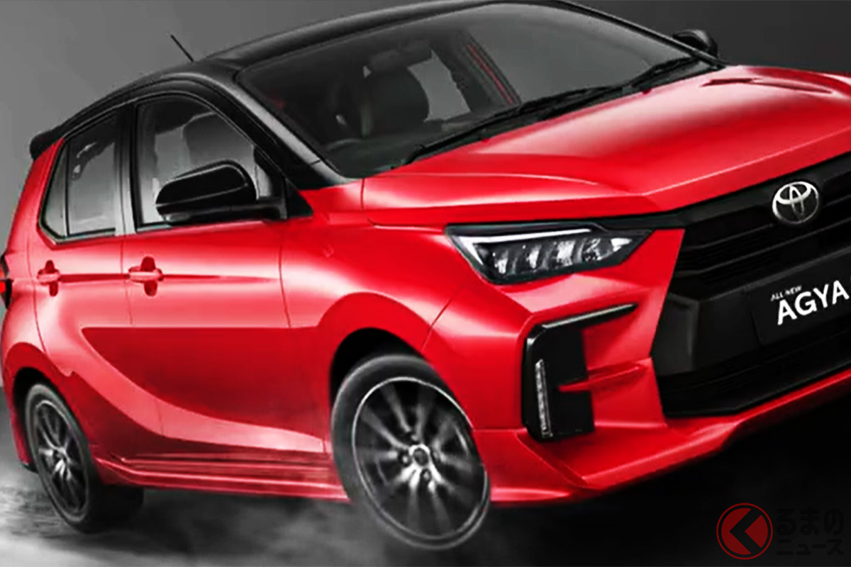 全長3.7m級のトヨタ新型「アギア」 がインドネシアで発表された