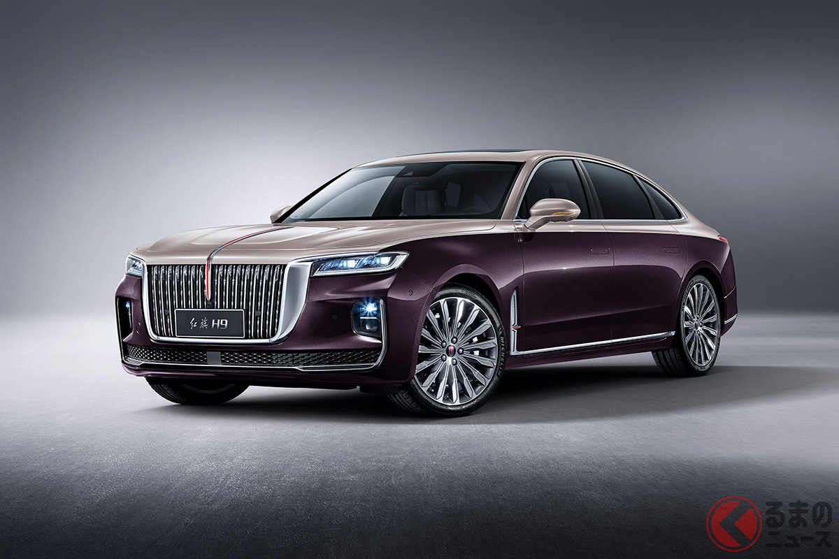 これが純正仕様となる紅旗「H9」