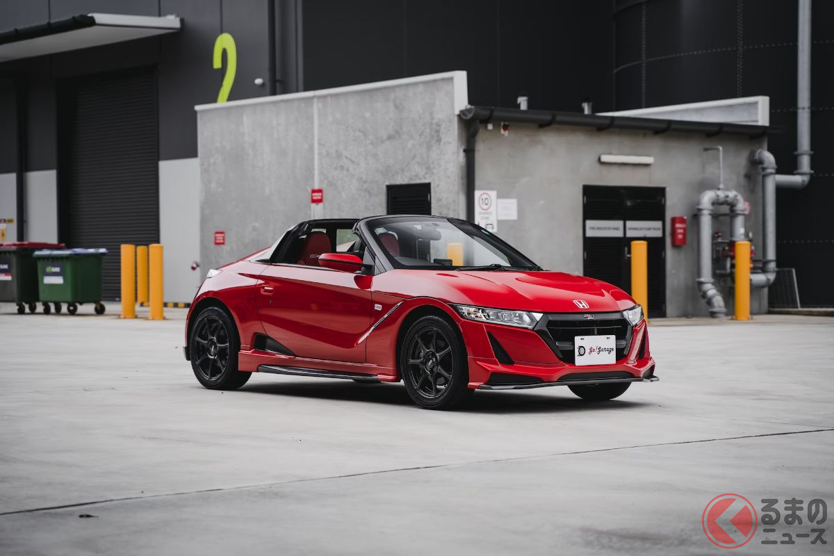 ホンダの軽スポーツカー「S660」の限定車が海外オークションで落札されたこともある(Photo:Collectingcars.com/Trade Sale)