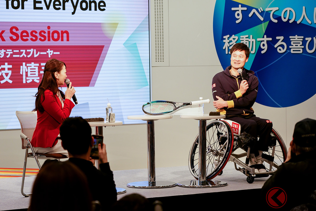 2023年1月に引退を表明したプロ車いすテニスプレーヤー 国枝慎吾氏