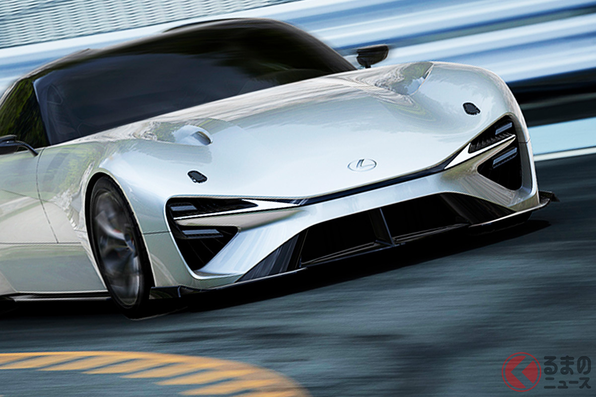 未来のレクサスを象徴する新型「エレクトリファイドスポーツ」(レクサスツイッターより)